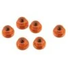 1UP Racing 3mm Aluminum Flanged Locknuts (Orange) (6) #80554 -RC Model Shop 1up racing 1up racing 3mm aluminum flanged locknut 2