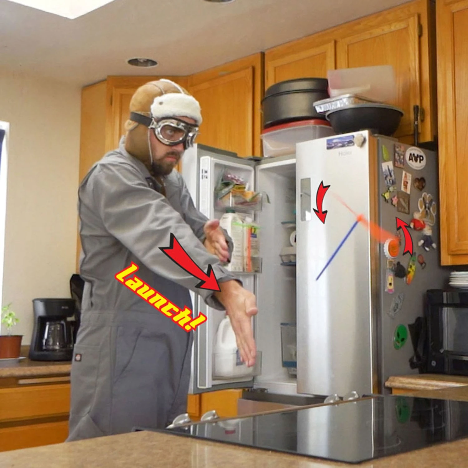 Hobby Time RC Aero-Props Hand-Powered Helicopter, Multi-Colored (1pk) 4 Hobby Time RC Aero-Props Hand-Powered Helicopter, Multi-Colored (1pk) - Image 2