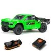Arrma 1/10 Senton 4X2 Boost Mega 550 Brushed Short Course Truck RTR With Battery & Charger, Green #ARA4103SV4T1 -RC Model Shop arrma arrma 1 10 senton 4x2 boost mega 550 brushed
