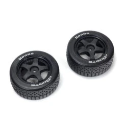 Arrma DBoots Hoons 35/085 2.4 Belted 5-Spoke Pre-Mounted Tires (2) (Gold) W/14mm Hex #ARA550094