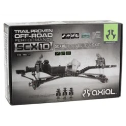 Axial SCX10 II 1/10 4WD Scale Rock Crawler Raw Builders Kit V2 #AXI90104V2 -RC Model Shop axial axial scx10 ii 1 10 4wd scale rock crawler r 4