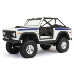 Axial SCX10 III "Early Ford Bronco" RTR 1/10 4WD Rock Crawler (White) W/DX3 2.4GHz Radio #AXI03014T2