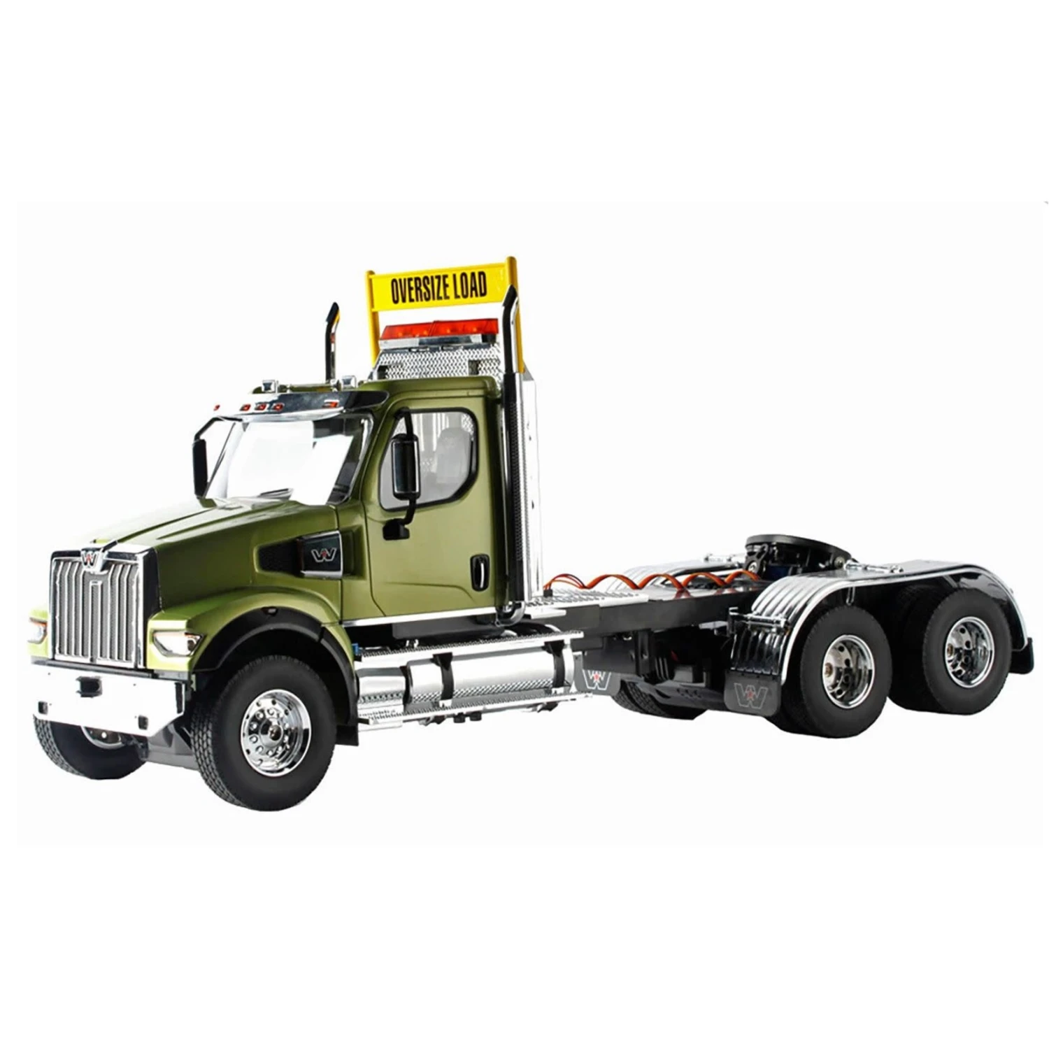 Diecast Masters 1/16 Scale Western Star 49X SFFA Tridem Axle Heavy Haul Tractor #27009 4 Diecast Masters 1/16 Scale Western Star 49X SFFA Tridem Axle Heavy Haul Tractor #27009 - Image 2