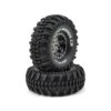 DuraTrax Deep Woods CR 1.9" Pre-Mounted Crawler Tires (2) (Black Chrome) (C3 - Super Soft) #DTXC4027 -RC Model Shop duratrax duratrax deep woods cr 19 pre mounted cra