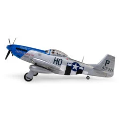 E-flite P-51D Mustang "Cripes A'Mighty 3rd" Bind-N-Fly Basic Electric Airplane W/Smart ESC, AS3X & SAFE (1200mm) #EFL089500 -RC Model Shop e flite e flite p 51d mustang cripes amighty 3rd b 5