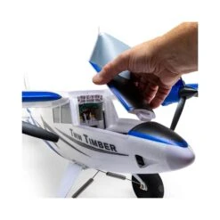 E-flite Twin Timber 1.6m BNF Basic Electric Airplane W/AS3X & Safe Select #EFL23850 -RC Model Shop e flite e flite twin timber 16m bnf basic electric 3