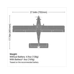 E-flite UMX Air Tractor BNF Basic Electric Airplane (702mm) W/AS3X & SAFE #EFLU16450 -RC Model Shop e flite e flite umx air tractor bnf basic electric 9