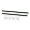 E-Flite Wing Hold Down Rods With Caps: Apprentice 15e #EFL2737 -RC Model Shop e flite wing hold down rods with caps apprentice 1