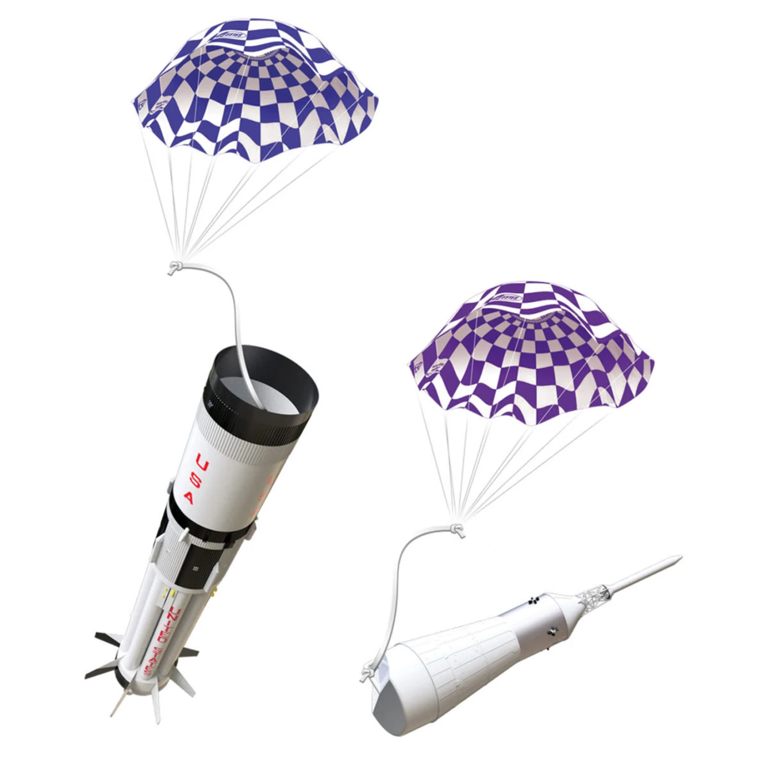 Estes Saturn 1B SA-206 Model Rocket Kit (Master Level) #EST7251 6 Estes Saturn 1B SA-206 Model Rocket Kit (Master Level) #EST7251 - Image 4