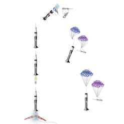 Estes Saturn 1B SA-206 Model Rocket Kit (Master Level) #EST7251 11 Estes Saturn 1B SA-206 Model Rocket Kit (Master Level) #EST7251 -RC Model Shop estes estes saturn 1b sa 206 model rocket kit mast 4