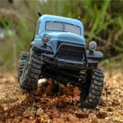 FMS 1/18 Atlas 6x6 RTR Crawler (Blue) #FMMROC002T2 -RC Model Shop fms fms 1 18 atlas 6x6 rtr crawler blue fmmroc002t 8