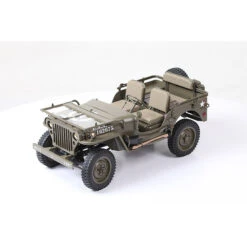 FMS 1/6 WWII Willys MB Scaler 4WD RTR Brushed Rock Crawler #FMMROC010RTR -RC Model Shop fms fms 1 6 wwii willys mb scaler 4wd rtr brushed 11