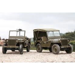 FMS 1/6 WWII Willys MB Scaler 4WD RTR Brushed Rock Crawler #FMMROC010RTR