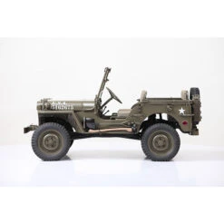 FMS 1/6 WWII Willys MB Scaler 4WD RTR Brushed Rock Crawler #FMMROC010RTR -RC Model Shop fms fms 1 6 wwii willys mb scaler 4wd rtr brushed 8
