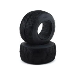 JConcepts Sprinter Short Course Dirt Oval Tires (2) (Green) #3128-02