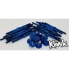 Klinik RC Low Profile M4 Large Flange Serrated Titanium Wheel Nuts (4) (Shiny Blue) #KRC-LPNUTSB 2 Klinik RC Low Profile M4 Large Flange Serrated Titanium Wheel Nuts (4) (Shiny Blue) #KRC-LPNUTSB -RC Model Shop klinik rc klinik rc low profile m4 large flange se