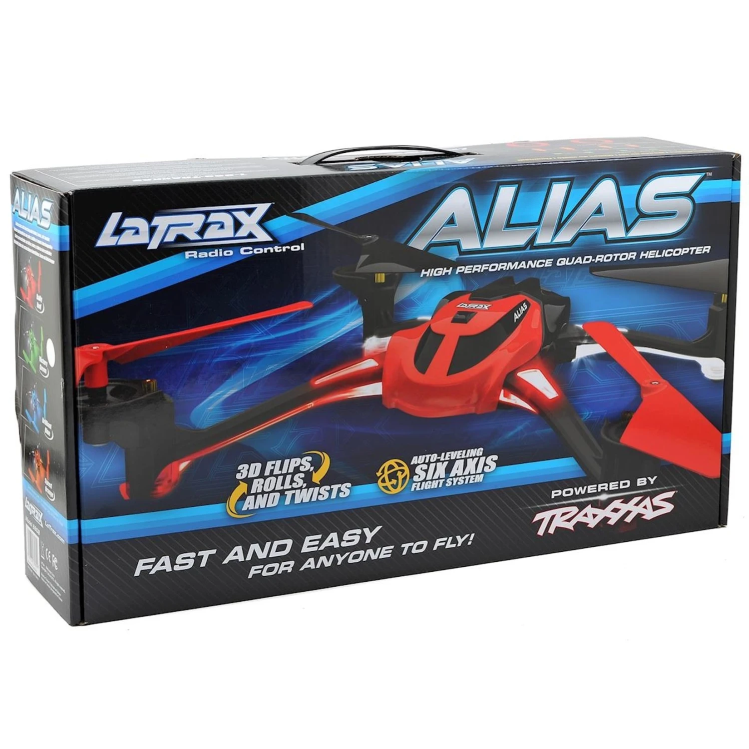Traxxas LaTrax Alias Ready-To-Fly Micro Electric Quadcopter Drone (Blue) #6608-BLUE 8 Traxxas LaTrax Alias Ready-To-Fly Micro Electric Quadcopter Drone (Blue) #6608-BLUE - Image 6