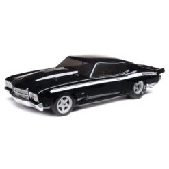 Losi 1/16 1970 Chevelle 2WD RTR Mini No Prep Drag Car (Black) W/2.4GHz Radio, Battery & Charger #LOS01023T2
