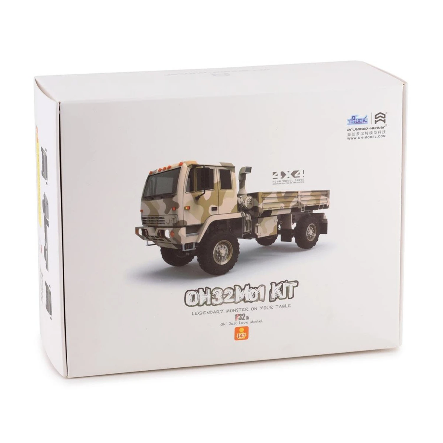 Orlandoo Hunter 1/32 Micro Scale Military Truck Kit #OH32M01 8 Orlandoo Hunter 1/32 Micro Scale Military Truck Kit #OH32M01 - Image 6