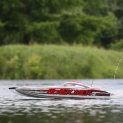Pro Boat Blackjack 42" 8S Brushless RTR Electric Catamaran (White/Red) W/2.4GHz Radio System #PRB08043T2