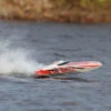 Pro Boat Impulse 32" Brushless Deep-V RTR With Smart, White/Red #PRB08037T2