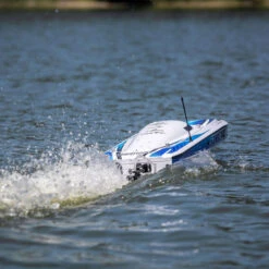 Pro Boat Sonicwake 36" RTR Deep-V Brushless Boat (White) W/Spektrum STX2 2.4GHz Radio #PRB08032T1 -RC Model Shop pro boat pro boat sonicwake 36 rtr deep v brushles 13