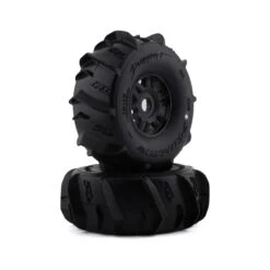 Pro-Line Dumont Paddle SC 2.2/3.0 Pre-Mounted Tires W/Mojave Wheels (Black) (2) W/17mm Hex #10189-10