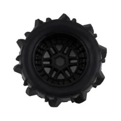 Pro-Line Dumont Paddle SC 2.2/3.0 Pre-Mounted Tires W/Mojave Wheels (Black) (2) W/17mm Hex #10189-10 -RC Model Shop pro line pro line dumont paddle sc 22 30 pre mount 3