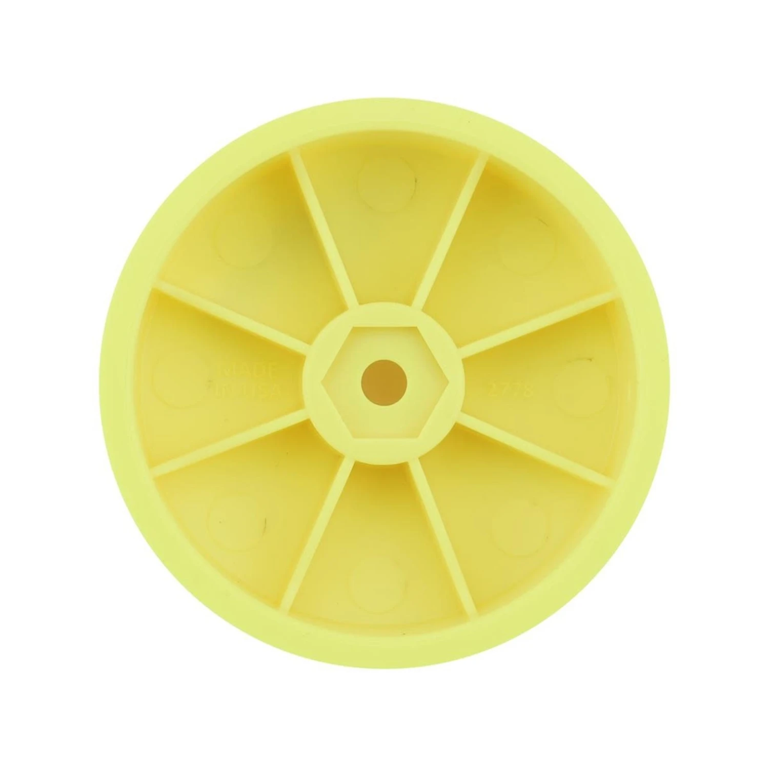 Pro-Line Velocity "Narrow" 2.2" Front Wheels (2) (B6/RB6) (Yellow) W/12mm Hex #2778-02 4 Pro-Line Velocity "Narrow" 2.2" Front Wheels (2) (B6/RB6) (Yellow) W/12mm Hex #2778-02 - Image 2