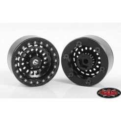 RC4WD Fuel Zephyr 1.9" Beadlock Wheels (Black) (4) #Z-W0294 -RC Model Shop rc4wd rc4wd fuel zephyr 19 beadlock wheels black 4 2