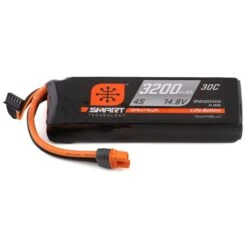 Spektrum RC 4S Smart 30C LiPo Battery Pack W/IC3 Connector (14.8V/3200mAh) #SPMX32004S30