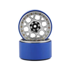 SSD RC 2.2” Boxer PL Beadlock Wheels (Silver) (2) #SSD00569