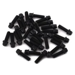 SSD RC 2.5x8mm Scale Wheel Bolts (Black) (30) #SSD00408