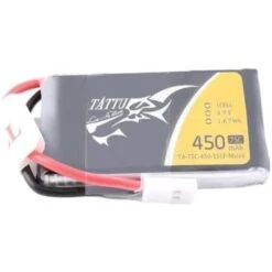Tattu 75C 1S1P 3.7V 450mAh Lipo Battery Pack W/Molex Plug #TA-75C-450-1S1P-Molex