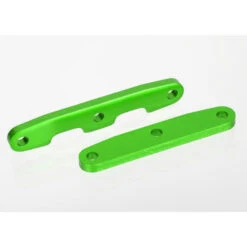 Traxxas Aluminum Bulkhead Front & Rear Tie Bar Set (Green) #6823G