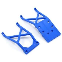 Traxxas Front & Rear Skid Plate (Blue) (Son-uva Digger) #3623X
