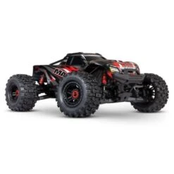 Traxxas Maxx WideMaxx 1/10 Brushless RTR 4WD Monster Truck (Red) W/TQi 2.4GHz Radio & TSM #89086-4-RED