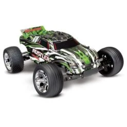 Traxxas Rustler 1/10 RTR 2WD Electric Stadium Truck (Green) W/XL-5 ESC & TQ 2.4GHz Radio #37054-4-GRN