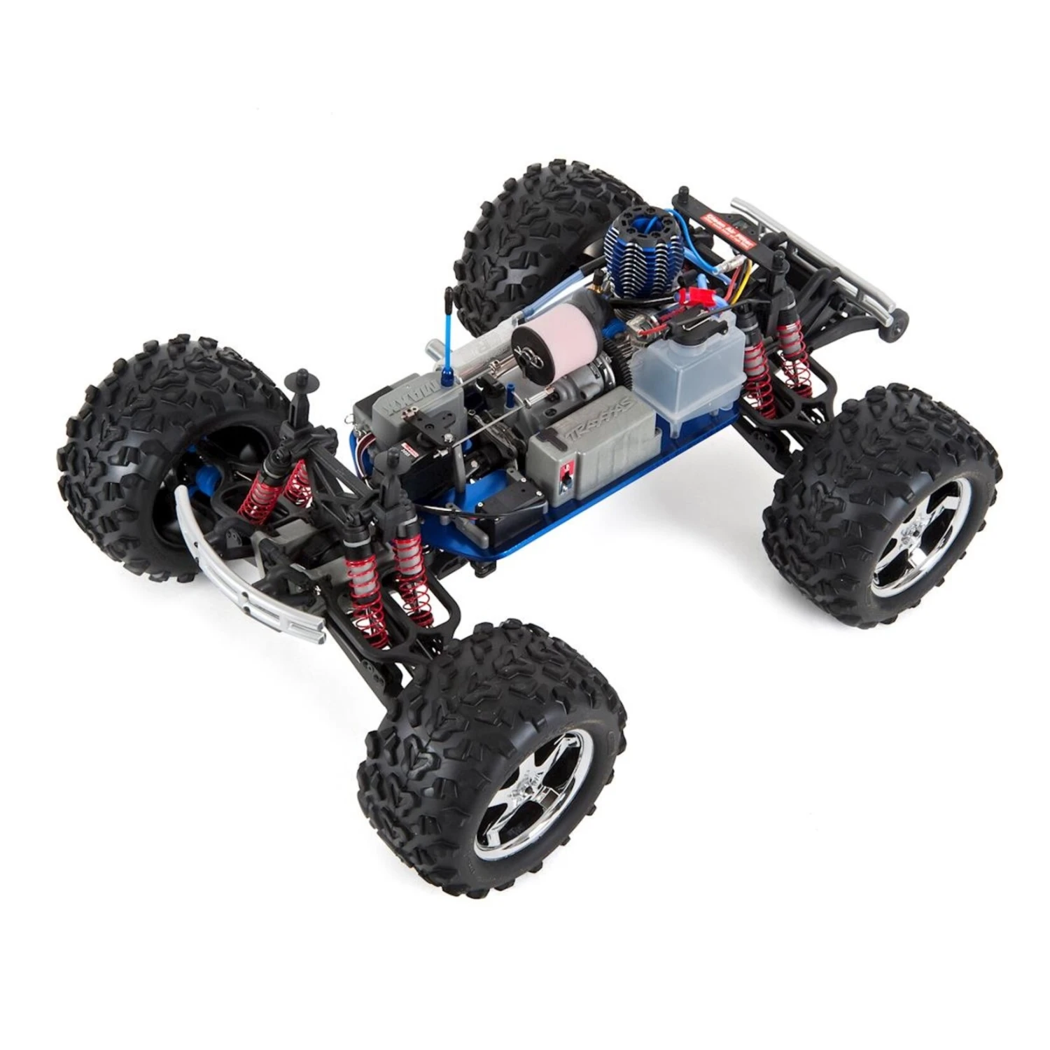 Traxxas T-Maxx 3.3 4WD RTR Nitro Monster Truck (Blue) W/TQi, TSM, Telemetry, Battery & DC Charger #49077-3-BLUE 4 Traxxas T-Maxx 3.3 4WD RTR Nitro Monster Truck (Blue) W/TQi, TSM, Telemetry, Battery & DC Charger #49077-3-BLUE - Image 2