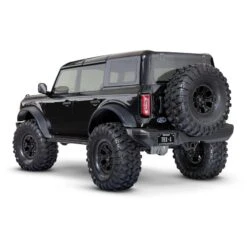 Traxxas TRX-4 1/10 Trail Crawler Truck W/2021 Ford Bronco Body (Shadow Black) & TQi 2.4GHz Radio 92076-4-BLK -RC Model Shop traxxas traxxas trx 4 1 10 trail crawler truck w 2 2