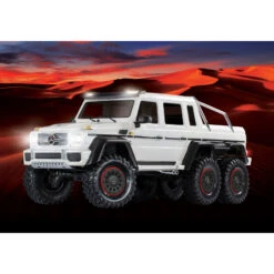 Traxxas TRX-6 1/10 6x6 Trail Crawler Truck W/Mercedes-Benz G 63 AMG Body (White) W/TQi 2.4GHz Radio #88096-4-WHT 13 Traxxas TRX-6 1/10 6x6 Trail Crawler Truck W/Mercedes-Benz G 63 AMG Body (White) W/TQi 2.4GHz Radio #88096-4-WHT -RC Model Shop traxxas traxxas trx 6 1 10 6x6 trail crawler truck 5