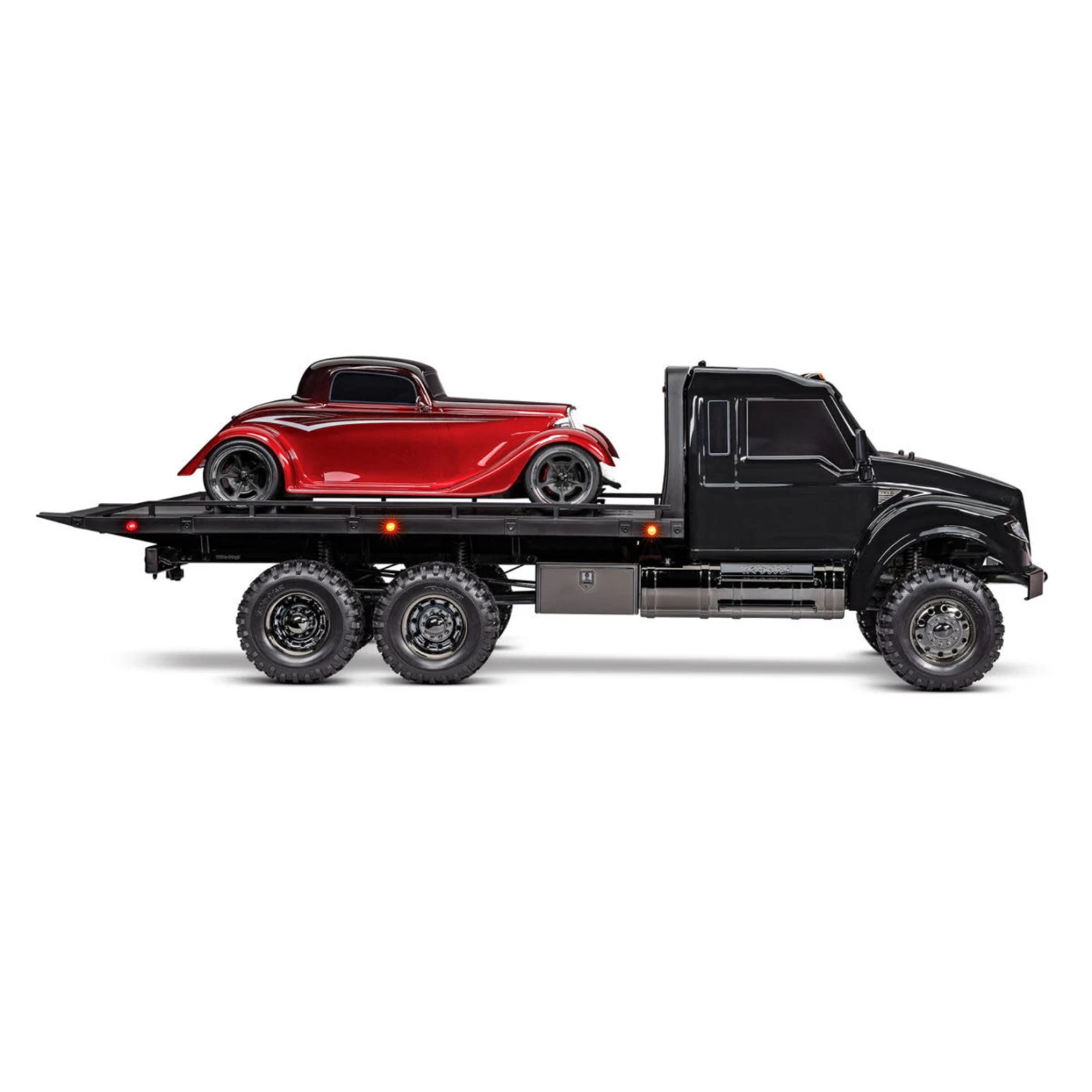 Traxxas TRX-6 1/10 6x6 Ultimate RC Hauler Flatbed Tow Truck W/TQi 2.4GHz Radio & Pro Scale Winch #88086-84-BLK 4 Traxxas TRX-6 1/10 6x6 Ultimate RC Hauler Flatbed Tow Truck W/TQi 2.4GHz Radio & Pro Scale Winch #88086-84-BLK - Image 2