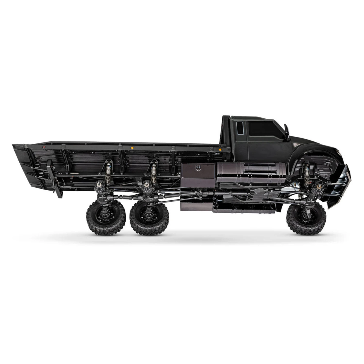 Traxxas TRX-6 1/10 6x6 Ultimate RC Hauler Flatbed Tow Truck W/TQi 2.4GHz Radio & Pro Scale Winch #88086-84-BLK 6 Traxxas TRX-6 1/10 6x6 Ultimate RC Hauler Flatbed Tow Truck W/TQi 2.4GHz Radio & Pro Scale Winch #88086-84-BLK - Image 4