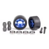 Traxxas X-Maxx/XRT Wheelie Bar Wheels (Blue-Anodized) #7775X -RC Model Shop traxxas traxxas x maxx xrt wheelie bar wheels blue