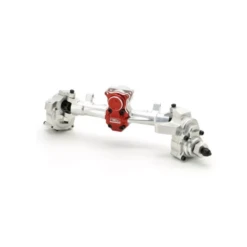 TREAL Aluminum Front Portal Axle Kit For Axial SCX24 (Silver) #X003DWBRYB