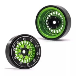 TREAL Type-C 1.0" Beadlock Wheels For Axial SCX24 (Green) #X003938535 -RC Model Shop treal treal type c 10 beadlock wheels for axial sc 2