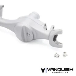 Vanquish Products F10T Aluminum Front Axle Housing - Clear Anodized #VPS08631