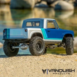 Vanquish Products VS4-10 Pro Rock Crawler Kit W/Origin Half Cab Body (Clear Anodized) #VPS09003 -RC Model Shop vanquish products vanquish products vs4 10 pro roc 7